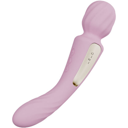 Lelo - switch vibratore wanda doppia stimolazione rosa morbido