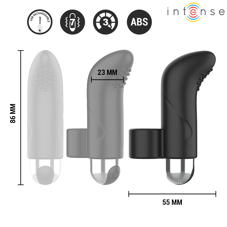 Intense - stimulateur de doigt rechargeable Damiano