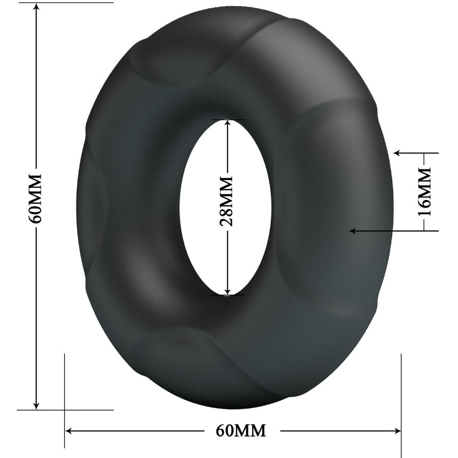 Crazy bull - anello in silicone arvell modello 12