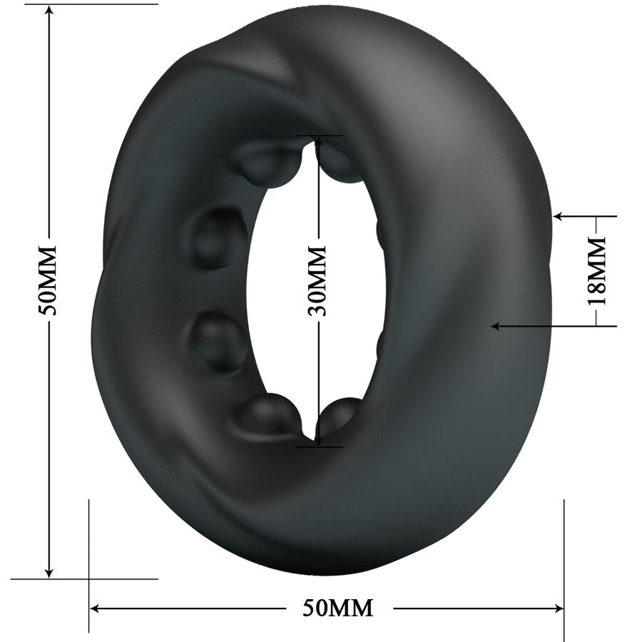 Crazy bull - anello in silicone daquez modello 4