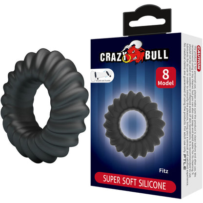 Crazy bull - anello in silicone fitz modello 8