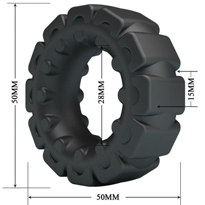 Crazy bull - anello in silicone laiden modello 5