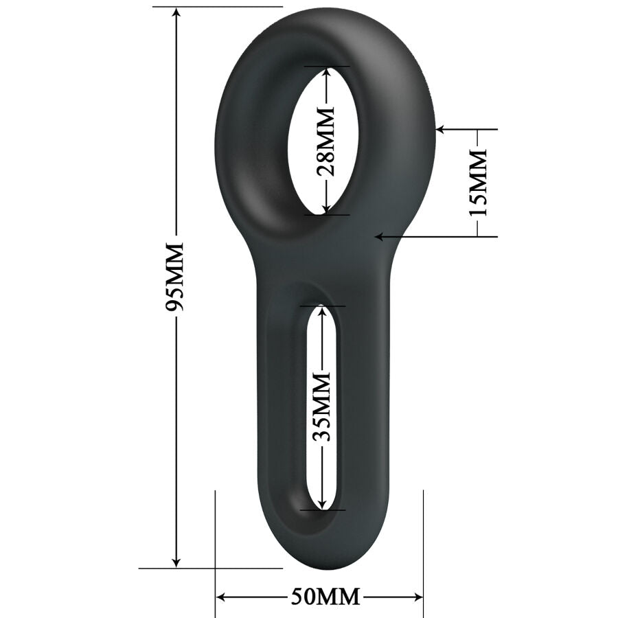 Crazy bull - anello in silicone oniel modello 18