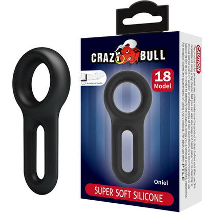 Crazy bull - anello in silicone oniel modello 18