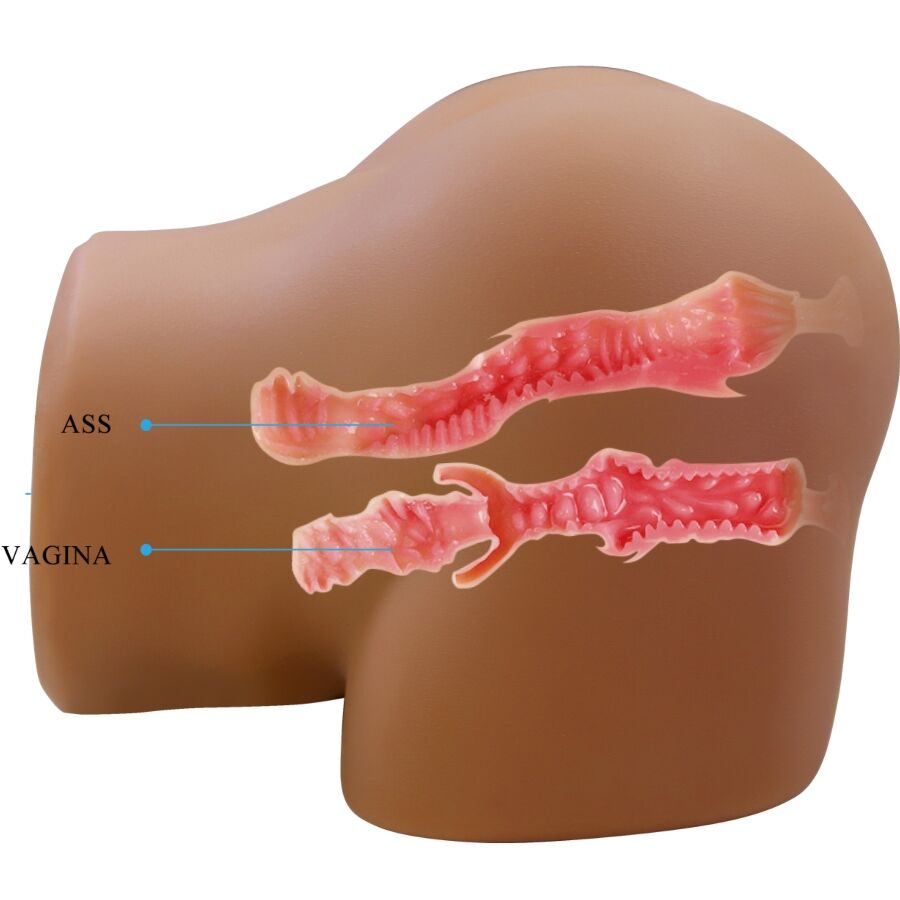 Crazy bull - geriann vibratore e succhiatore realistico per polso femminile con suono 5,5 kg