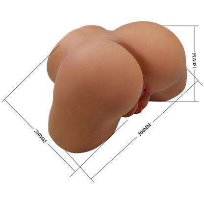 Crazy bull - geriann vibratore e succhiatore realistico per polso femminile con suono 5,5 kg