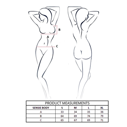Passion - sensie body nero s/m