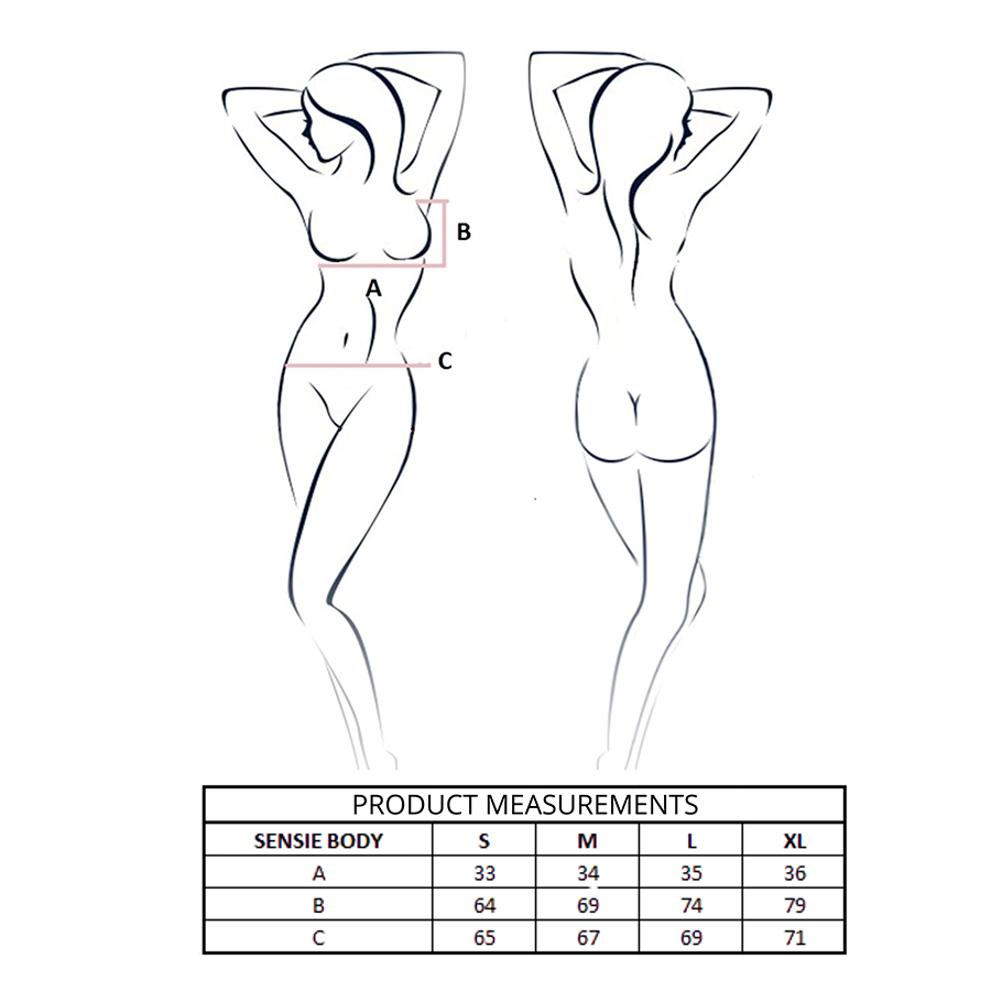Passion - sensie body limone s/m
