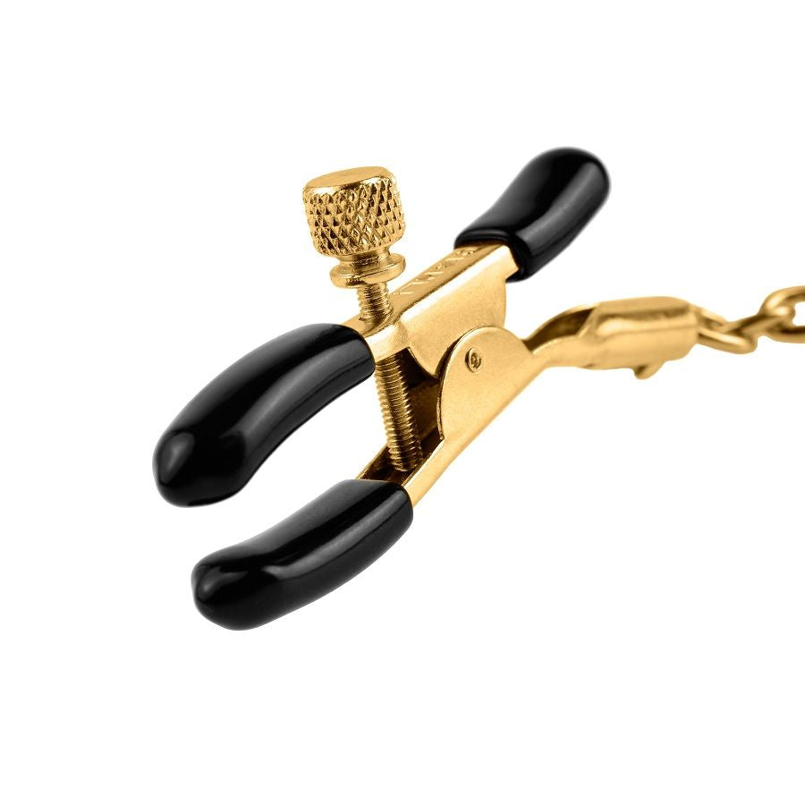 Fetish fantasy gold pinzas para los pezones