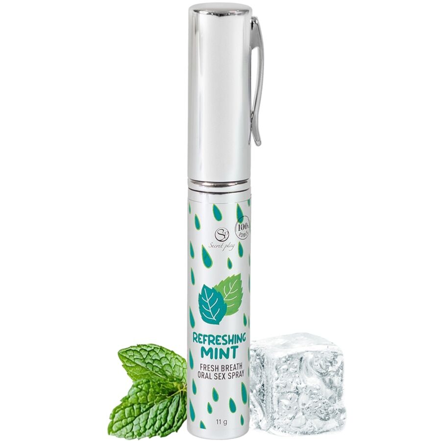 Secretplay - spray orale rinfrescante alla menta