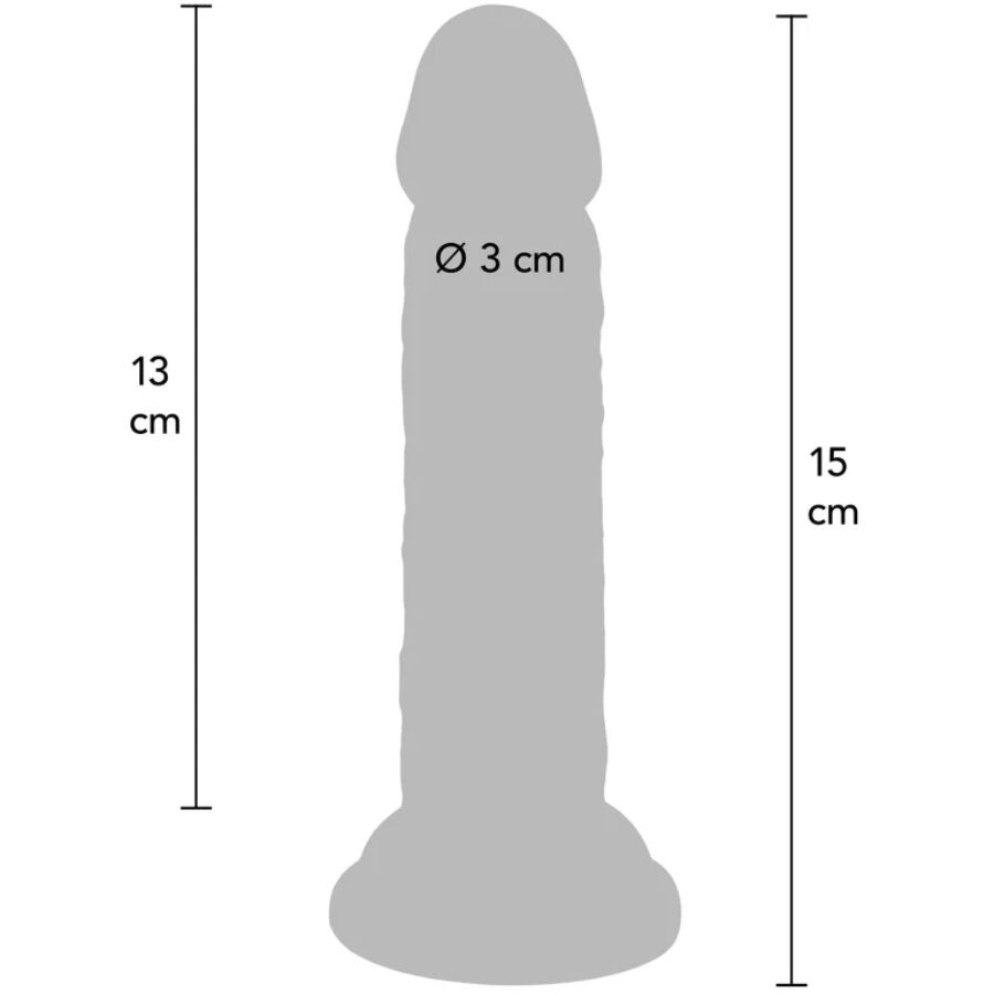 Soyez réaliste - pénis réaliste de luxe 15 cm