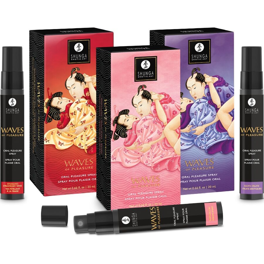 Shunga - waves spray orale per il piacere seducente all'anguria 20 ml
