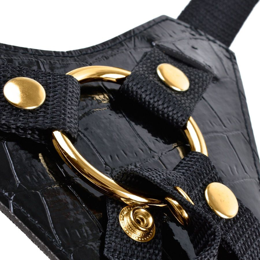 Cinturino fetish fantasy gold designer
