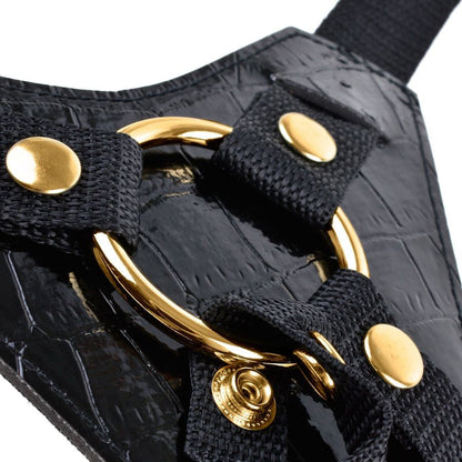 Cinturino fetish fantasy gold designer