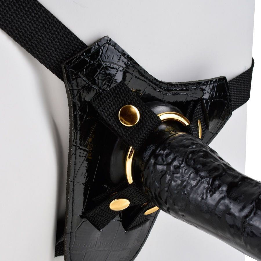 Cinturino fetish fantasy gold designer