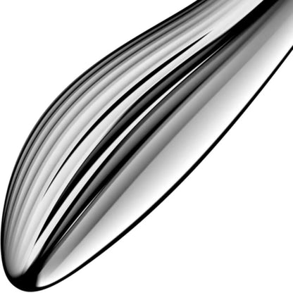 Satisfyer - dildo a doppia estremità in acciaio inox pure gravity 1