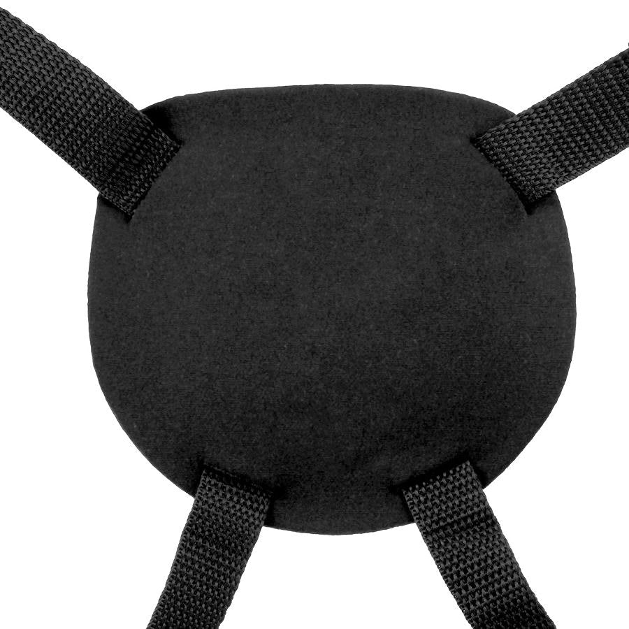 Série de fantasmes fétichistes avec gode-ceinture Harnais noir