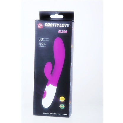 Vibratore Rabbit Pretty Love Flirtation Alvis Viola/Bianco