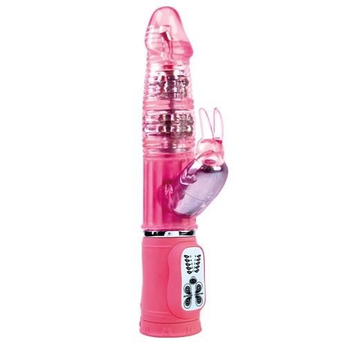 Vibratore Rabbit Baile Rotations Passion Rock Bunny Rosa