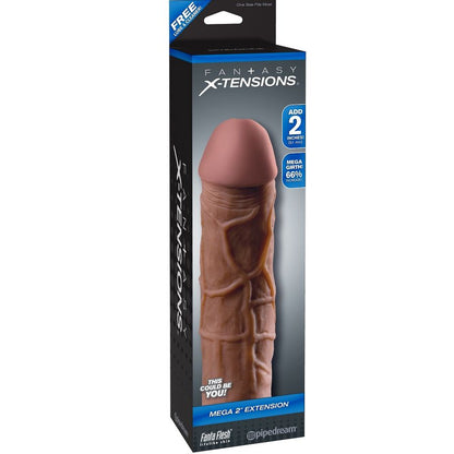 Mega 2 extensiÓn marron para el pene
