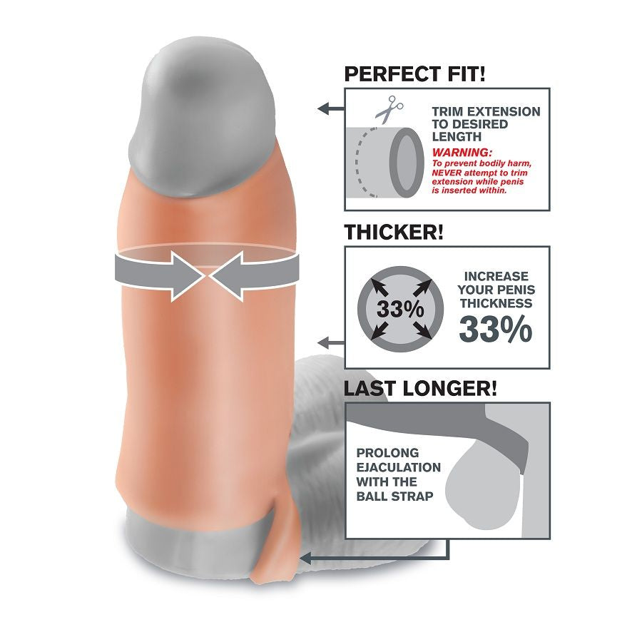 Estensore per pene Real Feel Enhancer XL