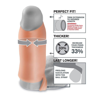 Estensore per pene Real Feel Enhancer XL