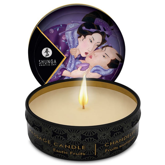 Mini caress by candlelight massage candle exotics fruits