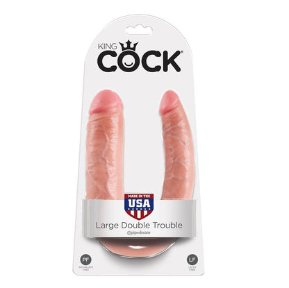 King cock a forma di u grande doppio guasto carne