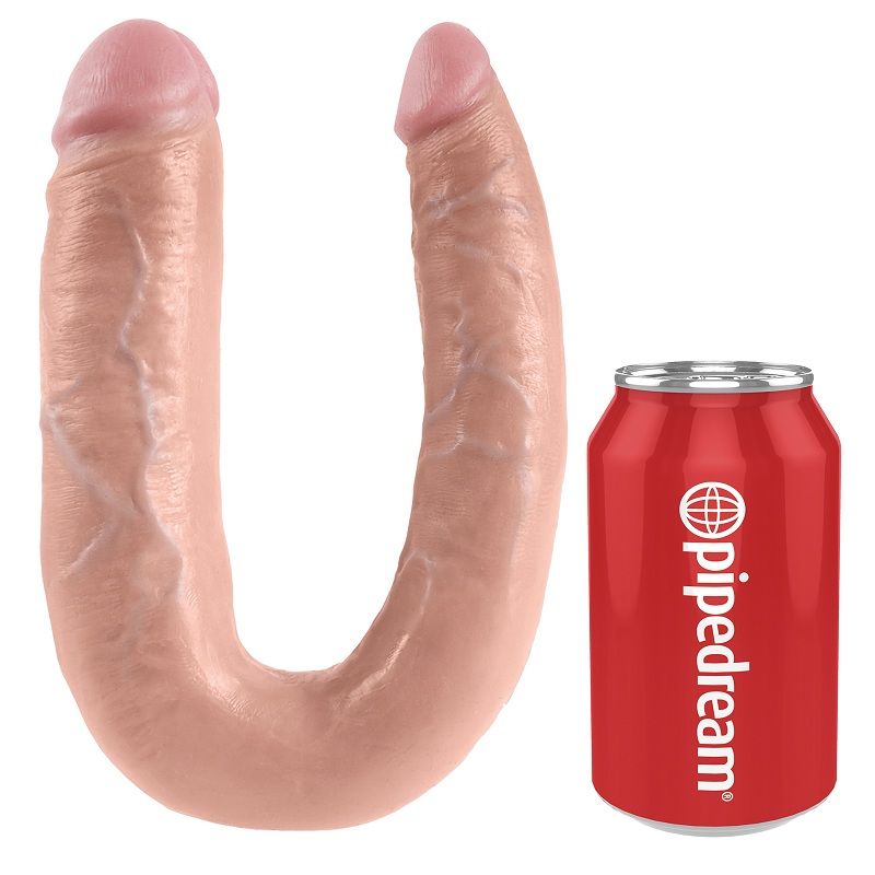 King cock a forma di u grande doppio guasto carne
