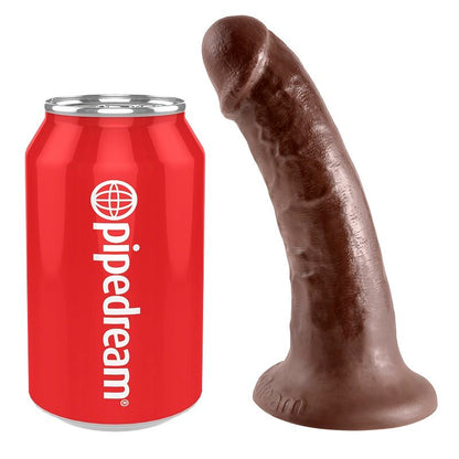 King cock 6" pene marrone 15,2 cm