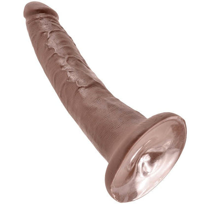 Bite de roi 7" pénis noir 17,8 cm