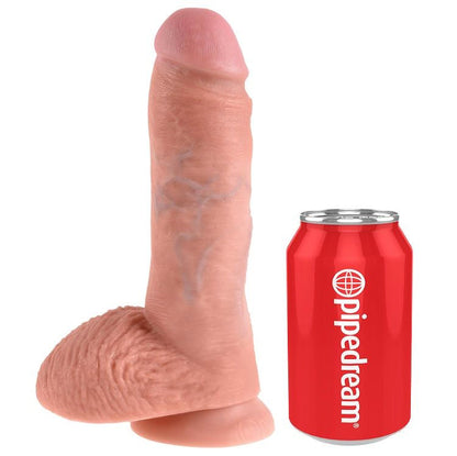 Dildo King Cock 8" Cock with Balls 20,3 cm