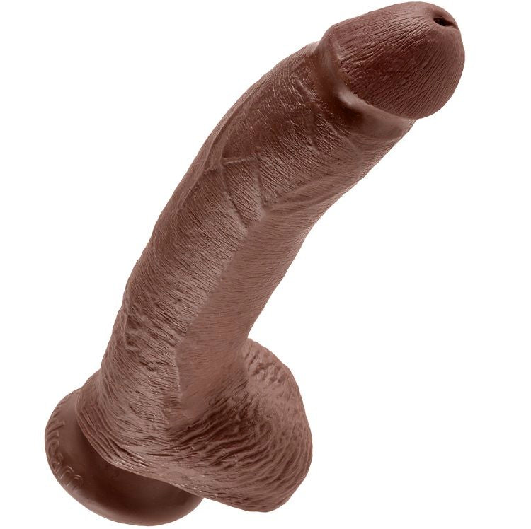 King Cock 9" pénis réaliste marron 22.9cm