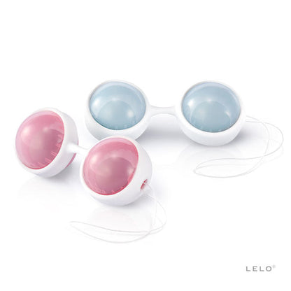 Palline vaginali lelo luna beads rosa/celesti