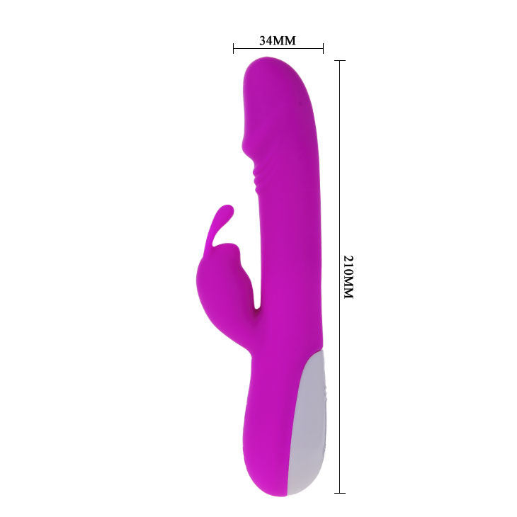 Pretty love flirtation - vibrador con estimulador clitoris robert