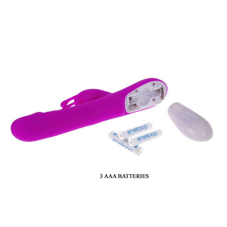 Pretty love flirtation - vibrador con estimulador clitoris robert