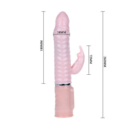 Vibratore Rabbit BAILE Heat fire Rosa Chiaro