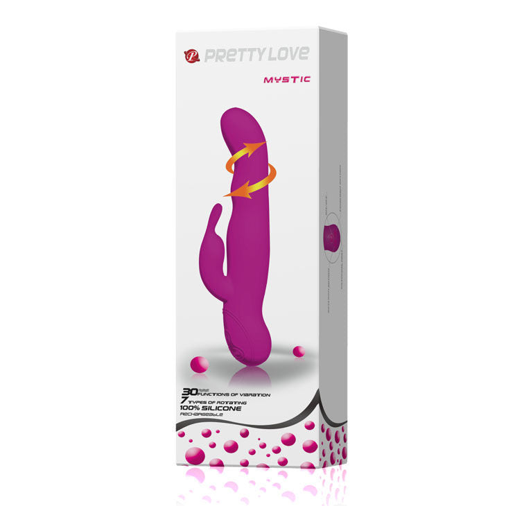 Vibratore Rabbit Pretty Love Mystic Fucsia