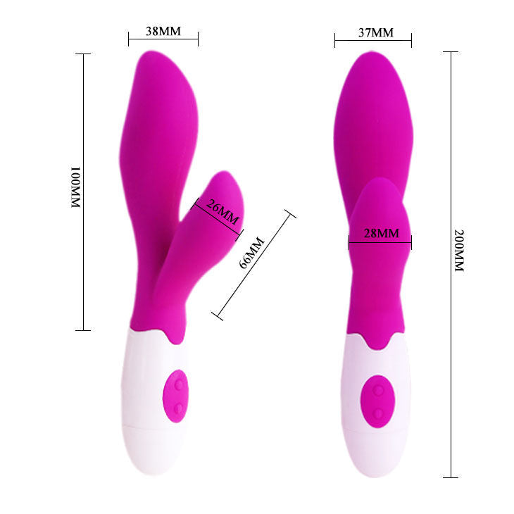 Vibratore Rabbit PRETTY LOVE FLIRTATION newman Fucsia/Bianco