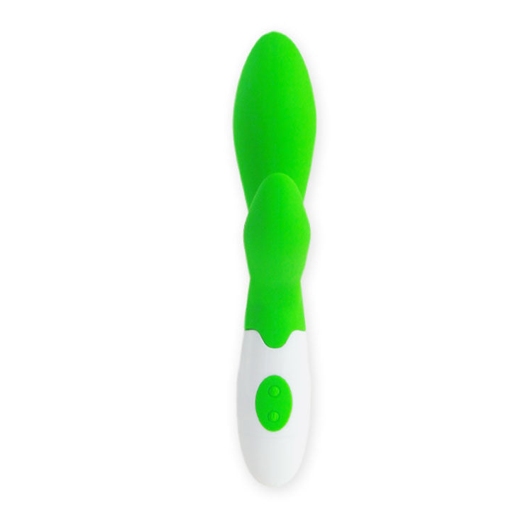 Vibratore Rabbit Pretty Love Flirtation Owen Verde e Bianco