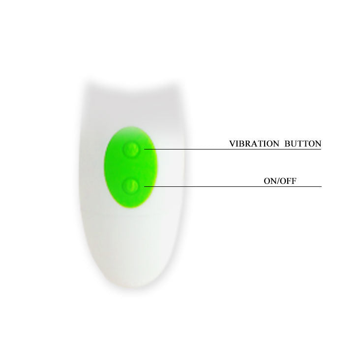 Vibratore Rabbit Pretty Love Flirtation Owen Verde e Bianco