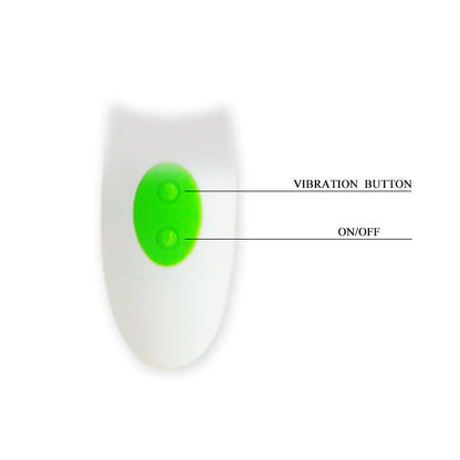 Vibratore Rabbit Pretty Love Flirtation Owen Verde e Bianco