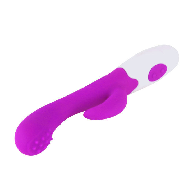 Vibratore Rabbit Pretty Love Flirtation Arthur Viola e Bianco