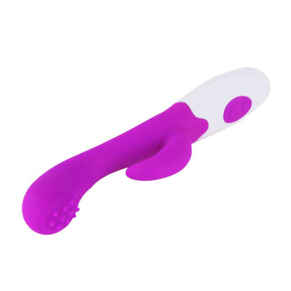 Vibratore Rabbit Pretty Love Flirtation Arthur Viola e Bianco