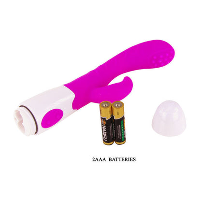Vibratore Rabbit Pretty Love Flirtation Arthur Viola e Bianco