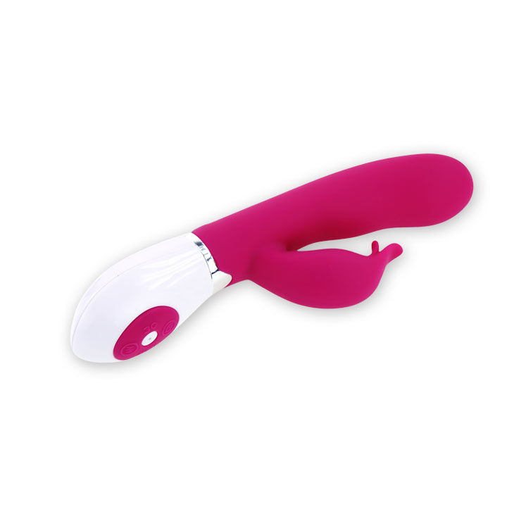 Vibratore Rabbit Pretty Love Flirtation Felix Fucsia e Bianco