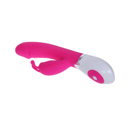 Vibratore Rabbit Pretty Love Flirtation Gene Fucsia e Bianco