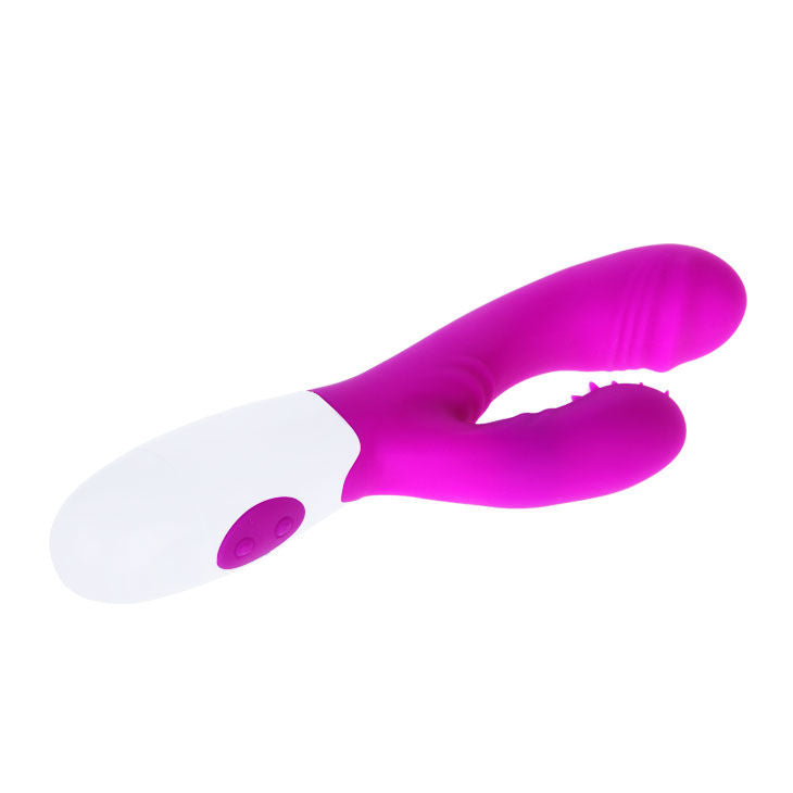 Vibromasseur rabbit Pretty Love Alvis Violet/Blanc