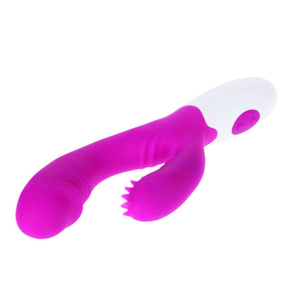 Vibromasseur rabbit Pretty Love Alvis Violet/Blanc