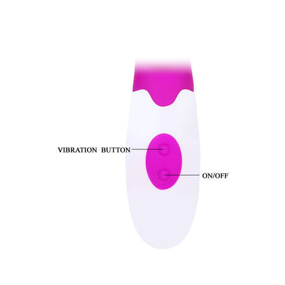 Vibromasseur rabbit Pretty Love Alvis Violet/Blanc